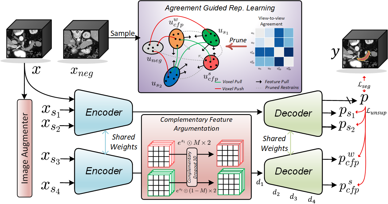 RepMatch for semi-supervised medical image segmentation